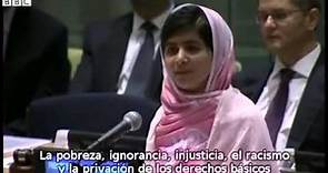 Malala discurso en la ONU