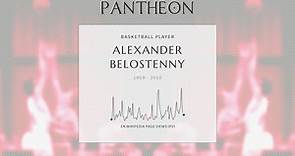 Alexander Belostenny Biography - Ukrainian basketball player