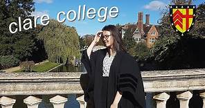 CLARE COLLEGE CAMBRIDGE - everything you need to know before applying