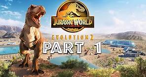 JURASSIC WORLD EVOLUTION 2 Gameplay Walkthrough Part 1 - CAMPAIGN INTRO