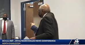 South Carolina U.S. Rep. Jim Clyburn holds news conference on infrastructure