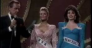 Miss Universe 1986 - Crowning Moment