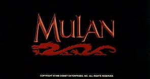 Mulan - Trailer #1 (35mm 4K) (April 17, 1998)