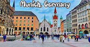 Munich, Germany walking tour 4K - A Beautiful German city