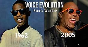 Stevie Wonder's Voice Evolution (1962 - 2005)