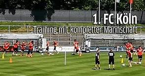 1. FC Köln: Erstes Mannschaftstraining mit Körperkontakt seit Corona