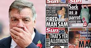 Sam Allardyce resigns as England boss after telling reporters how to get around FA transfer rules