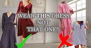 The Perfect Dress For Ladies Over 50│Know The Right Dress For Your Body Shape