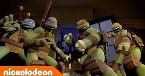 TMNT: Las Tortugas Ninja | Lección a los Dragones Púrpura | Nickelodeon en Español
