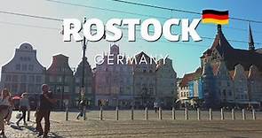 Rostock in 2 minutes | Rostock Historical Center | Travel Germany [4K]