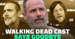 The Walking Dead Cast Says Goodbye to Andrew Lincoln