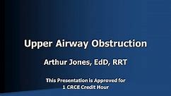Upper Airway Obsruction