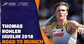 Road to Munich | Thomas Rohler lights up the Olympic Stadium