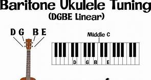 Baritone Ukulele Tuning EASY Standard Notes (DGBE) | CoolUkulele.com