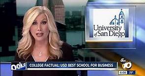 USD ranked best business school in California