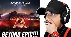 Beyond EPIC!... David Gilmour - Comfortably Numb Live in Pompeii 2016 (REACTION!!!)