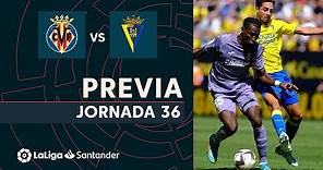 Previa Villarreal CF vs Cádiz CF