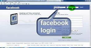 Facebook Login - Sign in, Sign up & Log in - How to log into facebook facebook