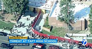 Shooting threat at Taft High School in Woodland Hills