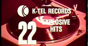 K-tel Records "22 Explosive Hits" commercial - 1972