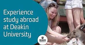 Experience study abroad at Deakin University