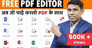 Best Free Online PDF Editor | How to convert PDF to Microsoft Word?