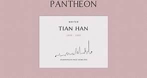 Tian Han Biography - Chinese playwright and writer (1898–1968)