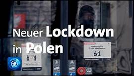Steigende Corona-Zahlen: Polen verschärft Lockdown