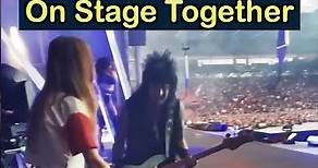 Nikki Sixx And His Daughter Ruby Have A Moment On Stage Together ❤️