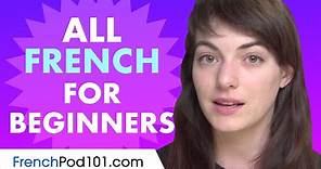 Learn French Today - ALL the French Basics for Beginners