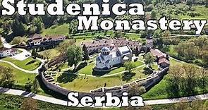 [DroneRAW] Studenica Monastery, a historic UNESCO World Heritage Site (Central Serbia)