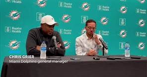 Chris Grier, Mike McDaniel discuss Dolphins second-round pick Patrick Paul
