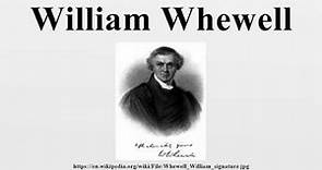 William Whewell