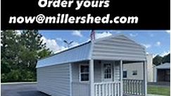 Shed buying made easy. Www.millershed.com/inventory. #shedsforsale#millershedsdalton#rtonational | Miller Sheds