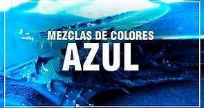 COMO HACER EL COLOR AZUL 🔵[Azul oscuro, Azul Añil, Azul Cielo, Azul Marino]