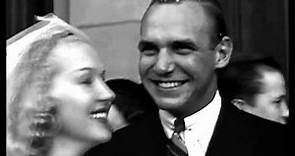 Jackie Coogan gets Married to Betty Grable 1937