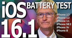 iOS 16.1 電池耗電實測，6 款 iPhone 續航力有變差嗎？
