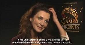 Michelle Fairley: "El objetivo de Catelyn es mantener a su familia lejos de los Lannister"
