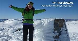 Mt Kosciuszko - Australia's Highest Mountain