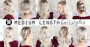 TEN Medium Length Hairstyles!!! | Twist Me Pretty