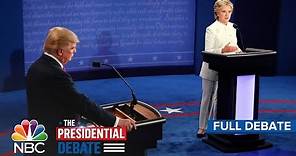 The Third Presidential Debate: Hillary Clinton And Donald Trump (Full Debate) | NBC News