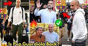 🚨OFFICIAL! HAS PEP GUARDIOLA’S RETURN TO BARCELONA BEEN CONFIRMED? NOW YES! BARCELONA NEWS TODAY!