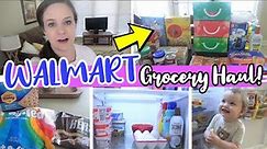 WALMART GROCERY HAUL (WITH LOTS OF BUBLY...) & FRIDGE CLEAN OUT!