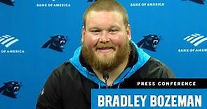Bradley Bozeman discusses how he hopes to fit into Carolina's offense