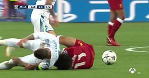Salah injury vs Real Madrid • Salah vs Ramos • Champions League Final 2018