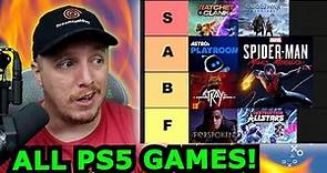 Ranking Every PS5 Exclusive Game! (2023 ALL Games)