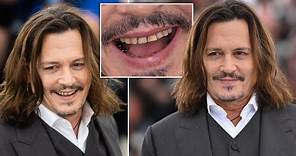 Johnny Depp’s “rotting” teeth steal limelight at Cannes Film Festival