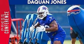 DaQuan Jones: “We’re All Excited” | Buffalo Bills