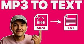 How to Transcribe MP3 to Text Automatically