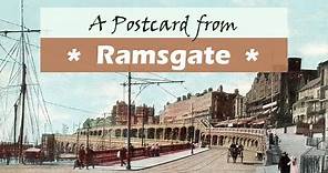 Ramsgate Town Thanet, a Walking History Tour Guide Using Old Postcards Kent UK